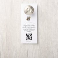 Add Your Logo QR Code Hotel B&B Information