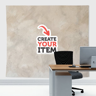 Add your logo Roman Limewash Zoom Backdrop Beige Tapestry