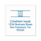 Add Your Logo Square Business Return Address