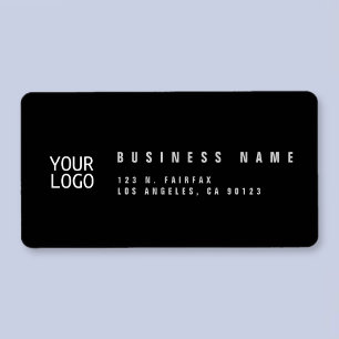 Add Your Logo Template Return Address Label