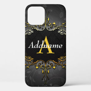 Add your name and initial iPhone 12 pro case