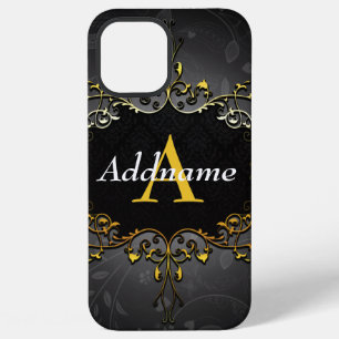 Add your name and initial iPhone 12 pro max case