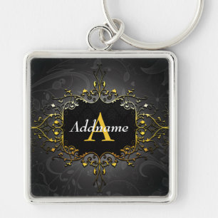 Add your name and initial key ring