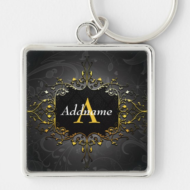 Add your name and initial key ring (Front)