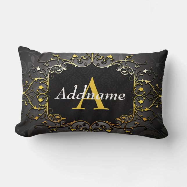 Add your name and initial lumbar cushion (Front)