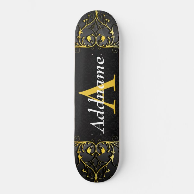 Add your name and initial skateboard (Front)