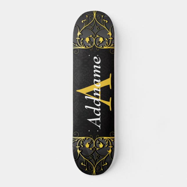 Add your name and initial skateboard (Front)