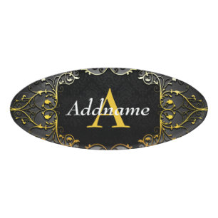 Add your name and initial tag