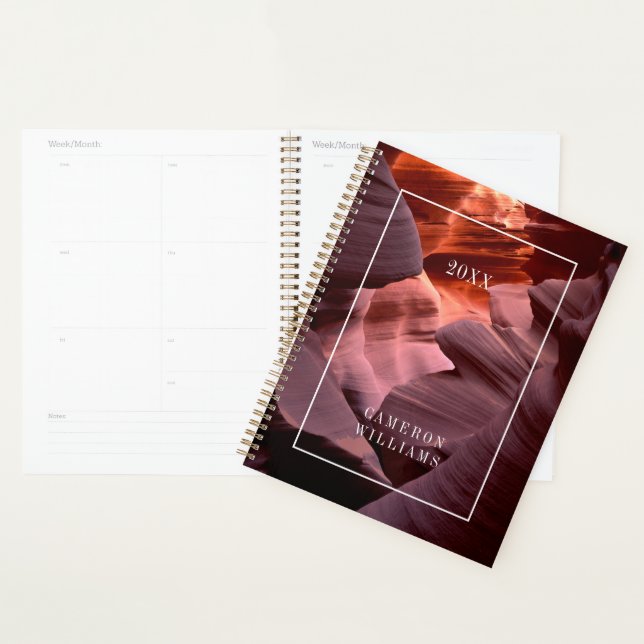 Add Your Name | Antelope Canyon Formations Planner (Display)