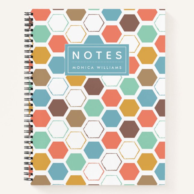 Add Your Name | Bee Hive Module Pattern Notebook (Front)
