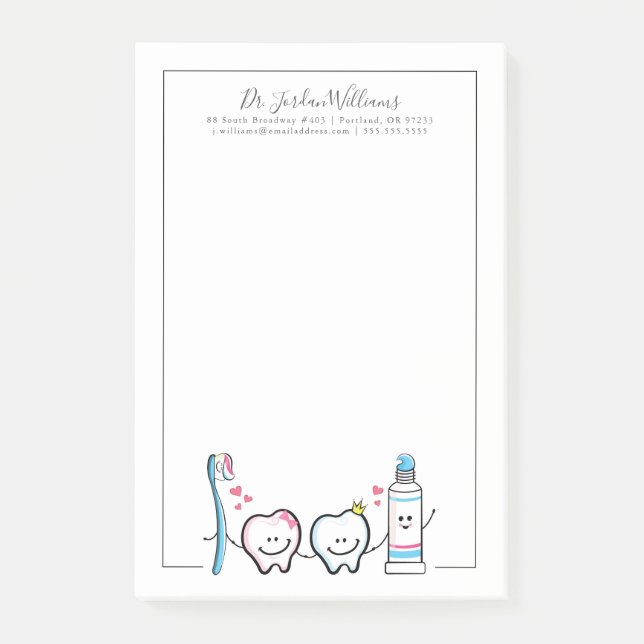 Add Your Name | Best Friends Post-it Notes (Front)