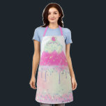 add your name big cake design apron<br><div class="desc">big cake apron</div>