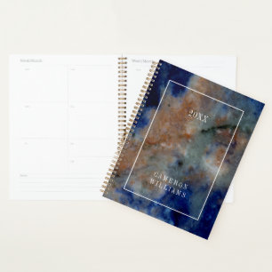 Add Your Name   Blue Sodalite Close Up Planner