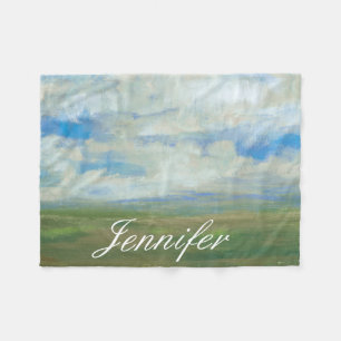 Add Your Name Bright Day I Fleece Blanket