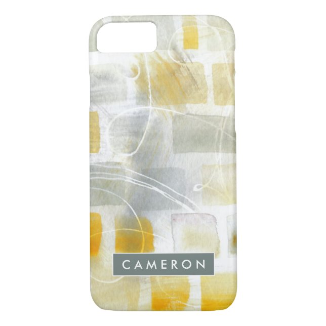 Add Your Name | Caracalla I Abstract Print Case-Mate iPhone Case (Back)