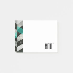 Add Your Name Chevron Exclusion II Post-it Notes