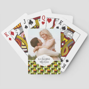 Add Your Name Colourful Toucans Playing Cards