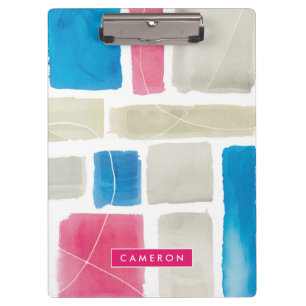 Add Your Name Comares III Abstract Print Clipboard