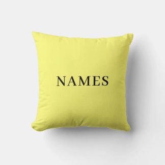 Add Your Name Cushion