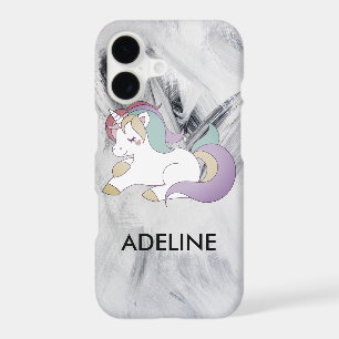 Add Your Name Cute Magical Unicorn Personalised