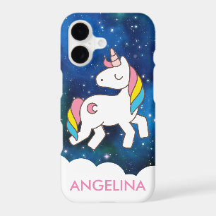 Add Your Name Cute Magical Unicorn Personalized