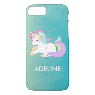 Add Your Name Cute Magical Unicorn Personalized iPhone 8/7 Case