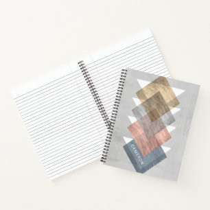 Add Your Name   Diamond Align I Notebook