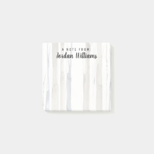 Add Your Name Duo Tone Trees II Post-it Notes