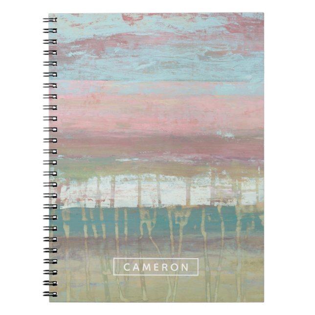 Add Your Name | Dusted Horizon Notebook (Front)