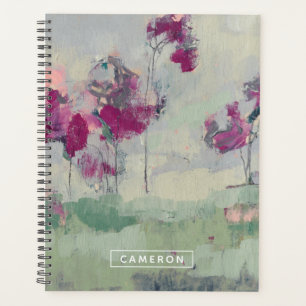 Add Your Name Fuchsia Treeline Planner