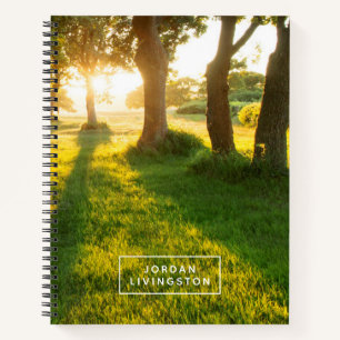 Add Your Name Garden Of Eden Oak Trees Notebook