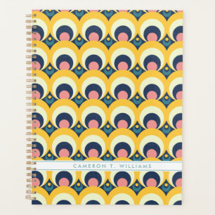 Add Your Name Geometric Circle Pattern Planner