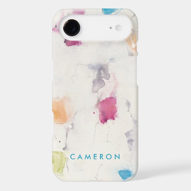 Add Your Name | Glitterati I Abstract Print Case-Mate iPhone Case (Back)