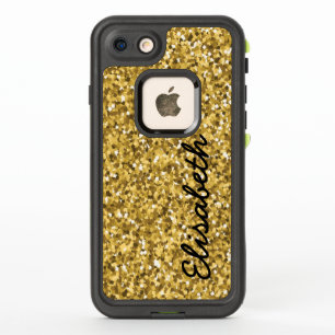 Add your name GOLD GLITTER  printed  personalised