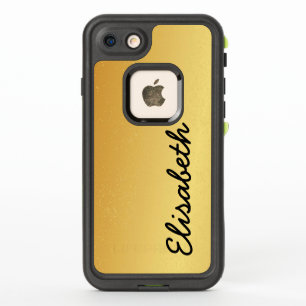 Add your name GOLD SATIN printed  personalised