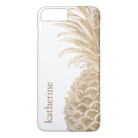 Add Your Name | Gold Tropical Pinneapple