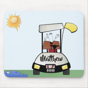Add Your Name Golf Mousepad