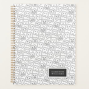 Add Your Name   Happy Teeth Pattern Planner