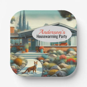 Add Your Name/ Housewarming Paper Plate