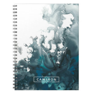 Add Your Name Indigo Tempest Notebook