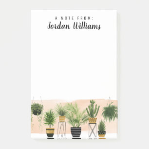 Add Your Name Indoor Oasis Collection Post-it Notes