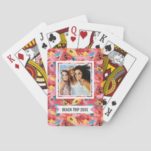 Add Your Name   Jungle Frogs Playing Cards