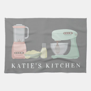 Add Your Name Kitchen Appliances Tea Towel