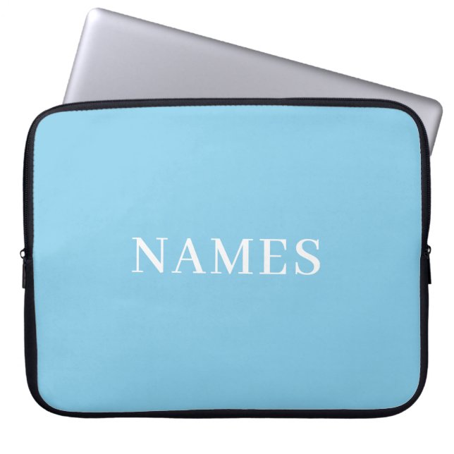 Add Your Name Laptop Sleeve (Front)
