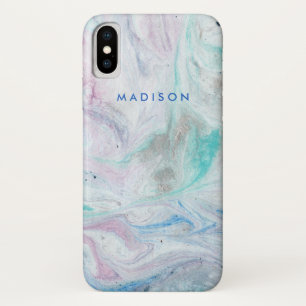 Add Your Name   Marble I iPhone X Case