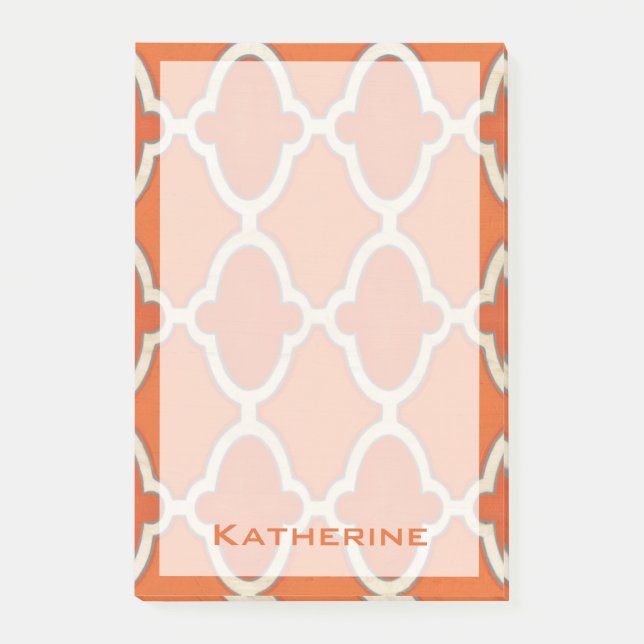 Add Your Name | Market Motifs III Post-it Notes (Front)
