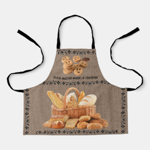 ADD YOUR NAME-MASTER BAKER  All-Over Print Apron