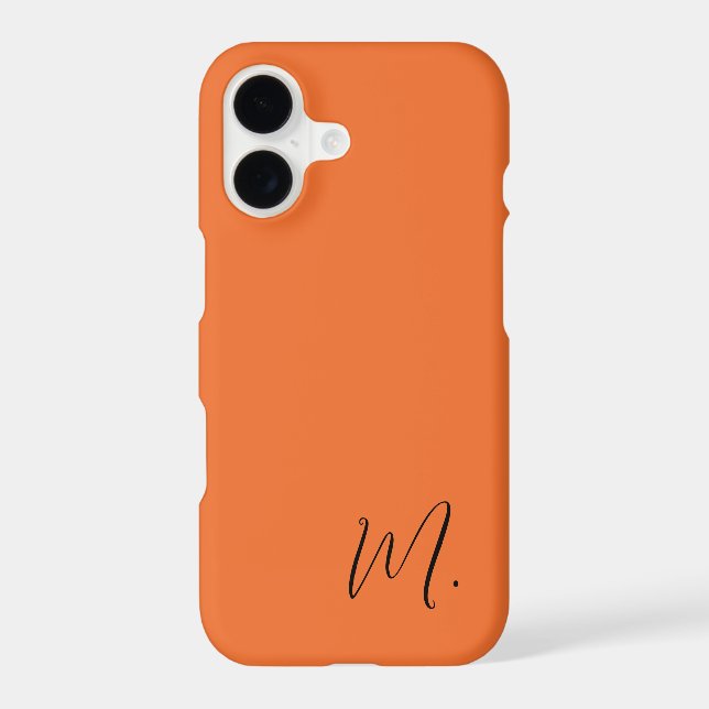 Add Your Name Modern Minimalist Initial (Back)