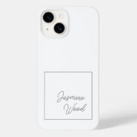 Add Your Name Modern Minimalist Script