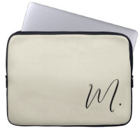 Add Your Name Modern Monogram Initial Calligraphy